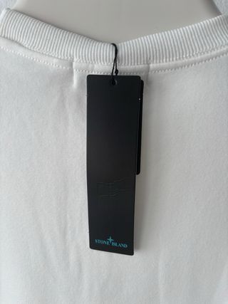 Sudadera Stone Island Blanca