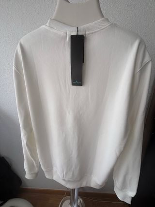 Sudadera Stone Island Blanca