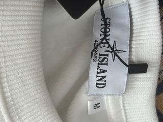 Sudadera Stone Island Blanca