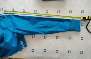 Chaqueta Adidas Talla M Azul y Blanca