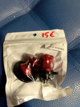 Soporte eje balancín rojo