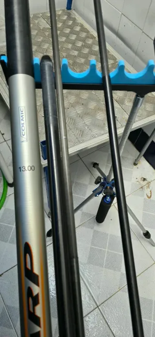 Caña de pescar Colmic enchufable 13m