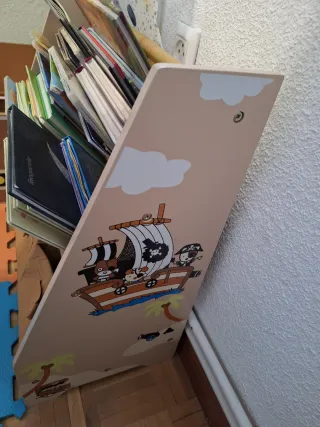 Cama infantil y colchón 70x140