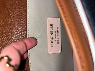 Bolso Coccinelle C-Me Azul y Marrón