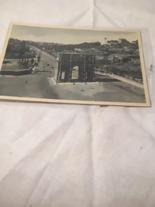 Cartolina antica Roma Arco di Costantino