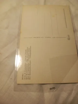 Cartolina antica Roma Arco di Costantino