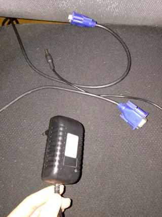 Monitor HP Negra Rota