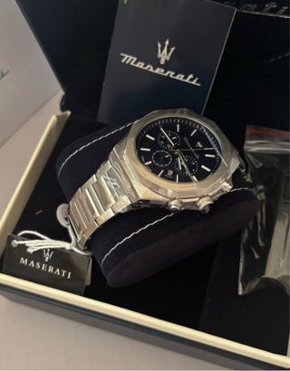 Pack 2 Relojes Maserati Plata y Dorado