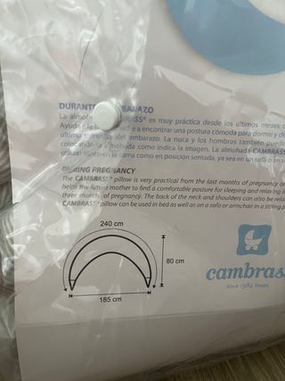 Cojín de lactancia estampado