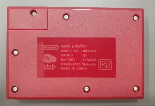 Reedición 2010 Ball Game&Watch Nintendo