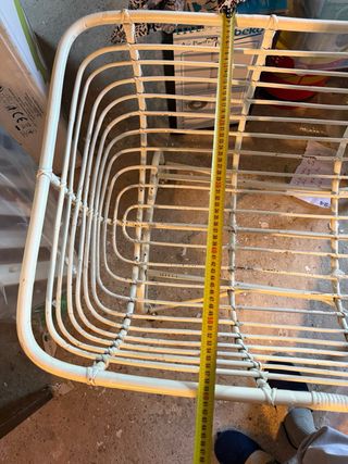 Culla in vimini con ruote