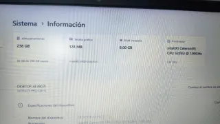 Portátil Dynabook 14 pulgadas casi nuevo