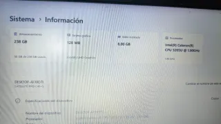 Portátil Dynabook 14 pulgadas casi nuevo