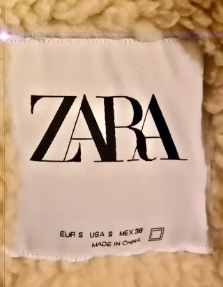 Vigo Cazadora aviador Zara Talla S