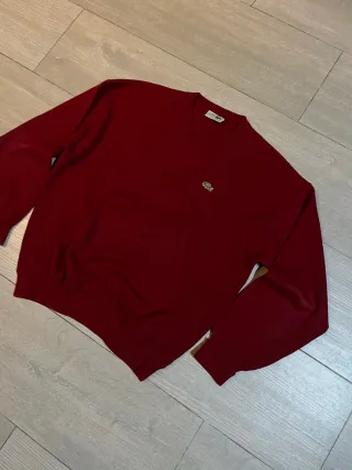 Jersey Lacoste Burdeos XL