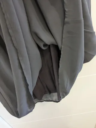 Vestido de lactancia gris