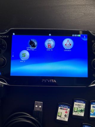 PlayStation Vita oled PCH-1004 Nera