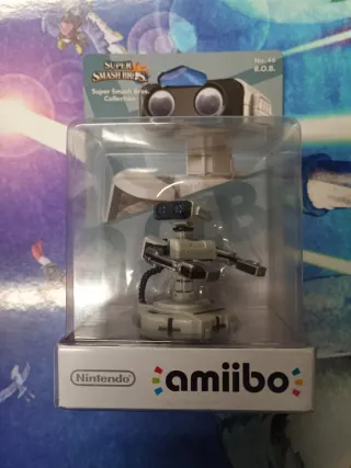 Amiibo Super Smash Bros. R.O.B. N. 46 Nuovo