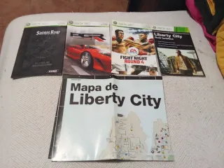 Manuali Xbox 360: Saints Row, PGR, Fight Night