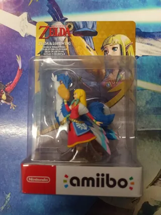 Amiibo Zelda & Loftwing Nintendo Nuovo