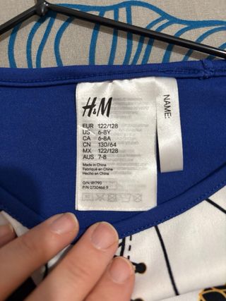 Disfraz Pirata H&M Niños 6-8 Años