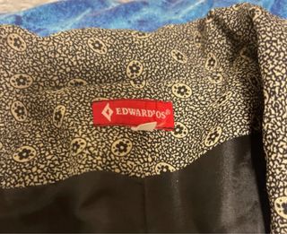 Traje vintage Edward'os beige y negro