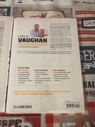 Libros de inglés Vaughan - Niveles 14 a 18