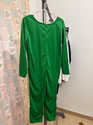 Mono verde disfraz niños 3-4 años