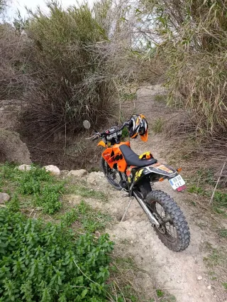 KTM 525EXC finales de 2004
