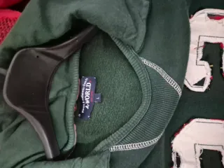 Felpa uomo verde con numero 92