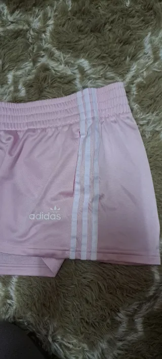 Shorts Adidas Rosa Mujer