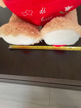 Orso Peluche San Valentino taglia Grande