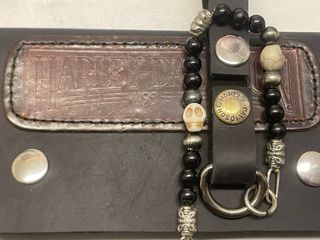 Portafoglio Harley Davidson con catena