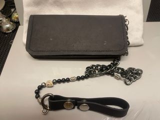 Portafoglio Harley Davidson con catena