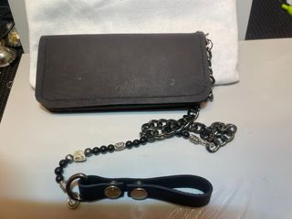 Portafoglio Harley Davidson con catena