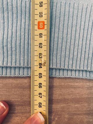 Maglione Uomo Azzurro in cashmere/lana merino