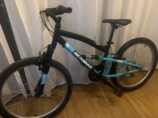 Bicicleta Montaña 24 Doble Suspensión