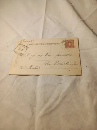 Cartolina Postale Antica