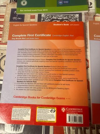 Cambridge Complete First Certificate Libro