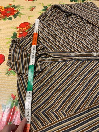 Camicia uomo Tipo's righe vellutino tg M