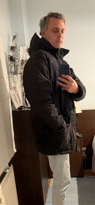 Parka The North Face Plumas Talla XL Negra