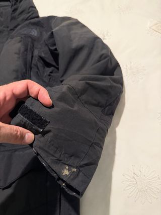 Parka The North Face Plumas Talla XL Negra