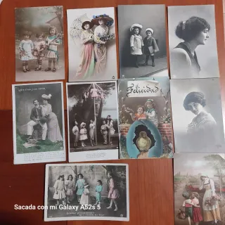 10 Cartoline Vintage Collezione