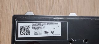 Teclado "Dell Latitude E5250" con retroiluminación