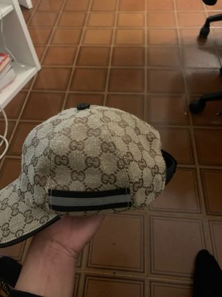 Gorra Gucci Beige/Marrón Desgastada Precio negocia