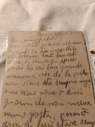 Cartolina Postale con Risposte