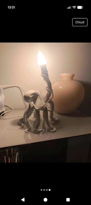 Octopus lamp