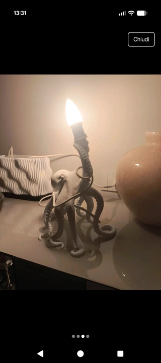 Octopus lamp