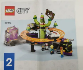 Lego City 60313 Montaña Rusa Espacial Móvil