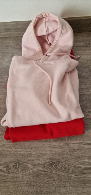 DOS SUDADERAS PULL AND BEAR CON CAPUCHA